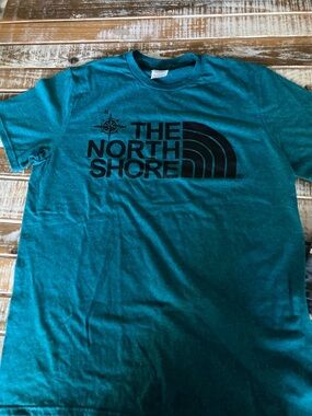 The North Shore Teal Graphic Tee